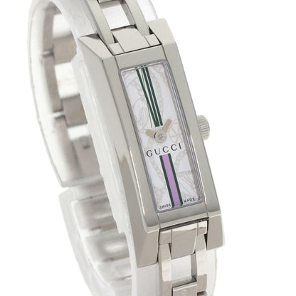 GUCCI Square face Watches 110 Stainless Steel/Stainless Steel Ladies