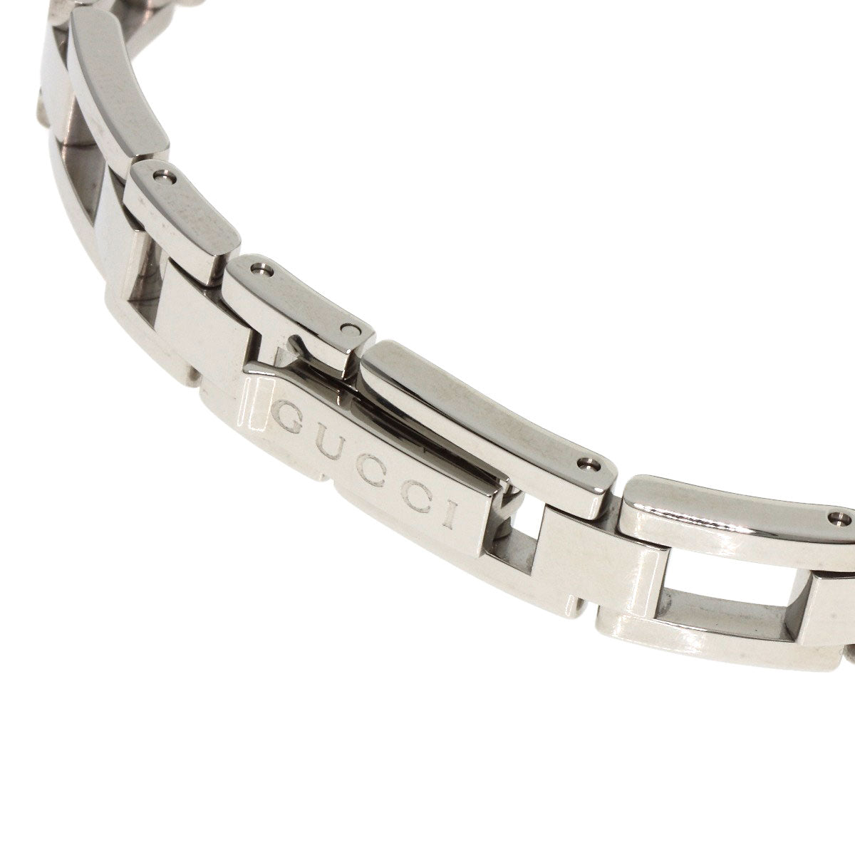 GUCCI Square face Watches 110 Stainless Steel/Stainless Steel Ladies