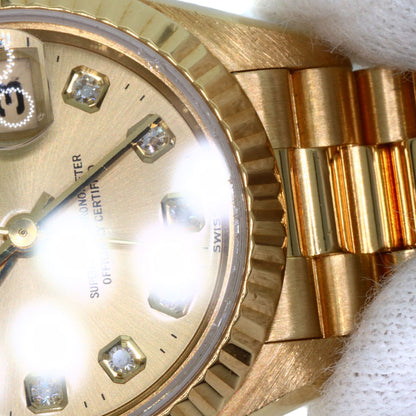 ROLEX DATEJUST 10P Diamond Watches 69178G K18 Yellow Gold/18K Yellow Gold Ladies