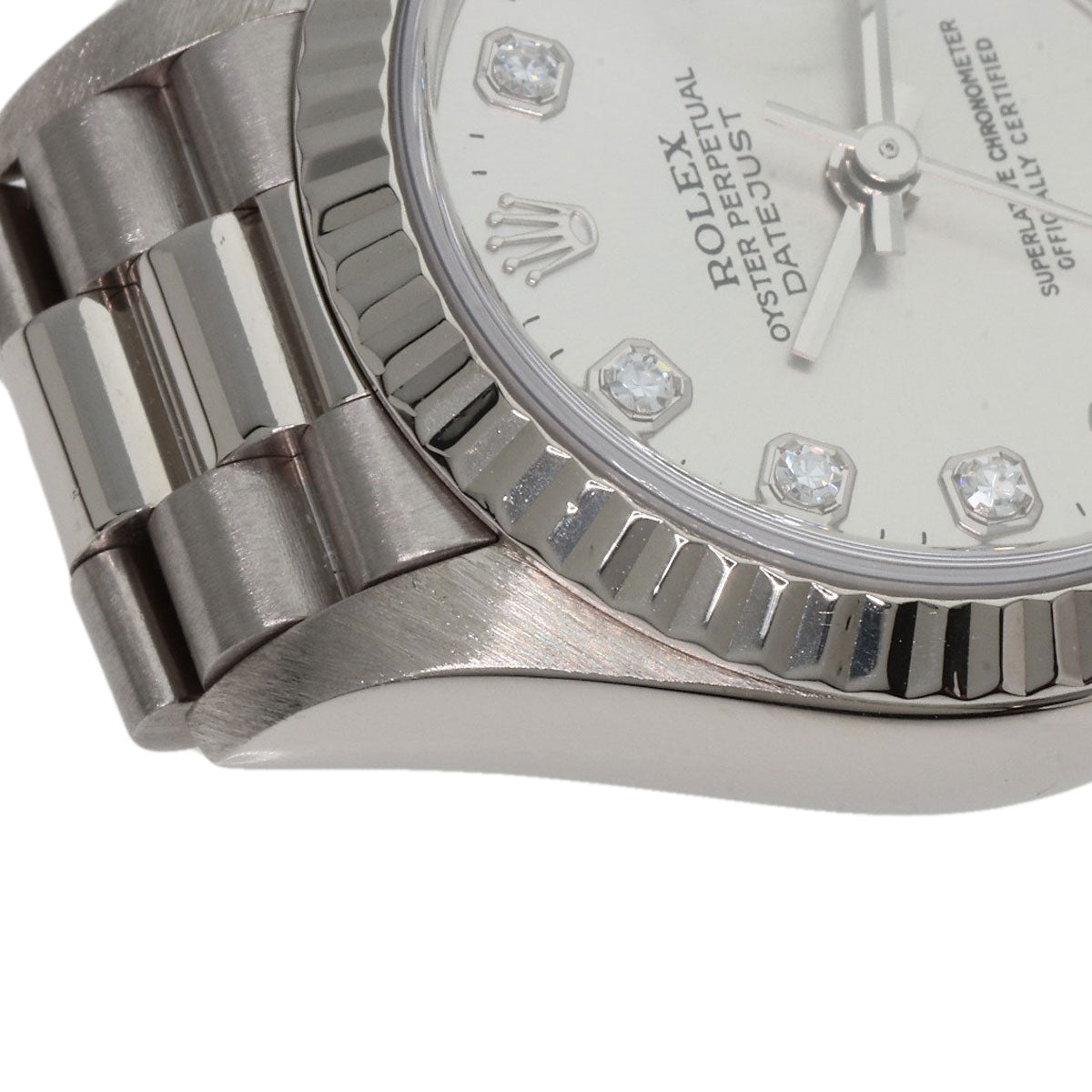 ROLEX DATEJUST 10P Diamond Watches 79179G K18 White Gold/K18 White Gold Ladies