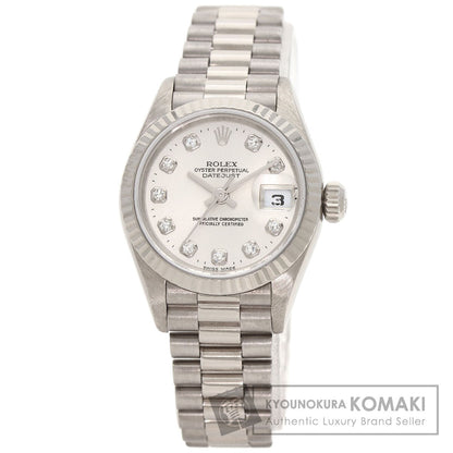 ROLEX DATEJUST 10P Diamond Watches 79179G K18 White Gold/K18 White Gold Ladies