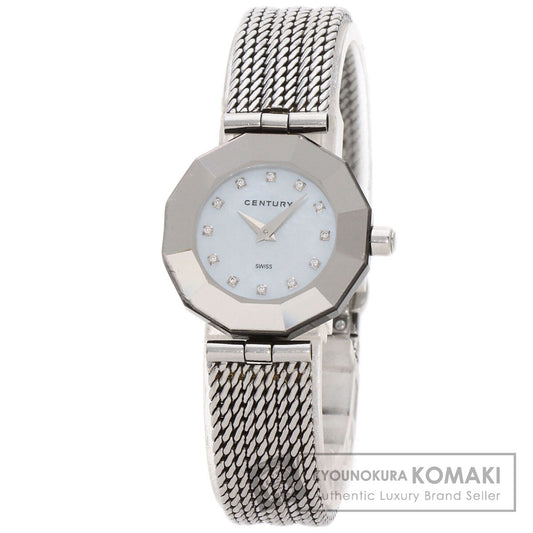 CENTURY Time gem Watches Stainless Steel/Stainless Steel Ladies