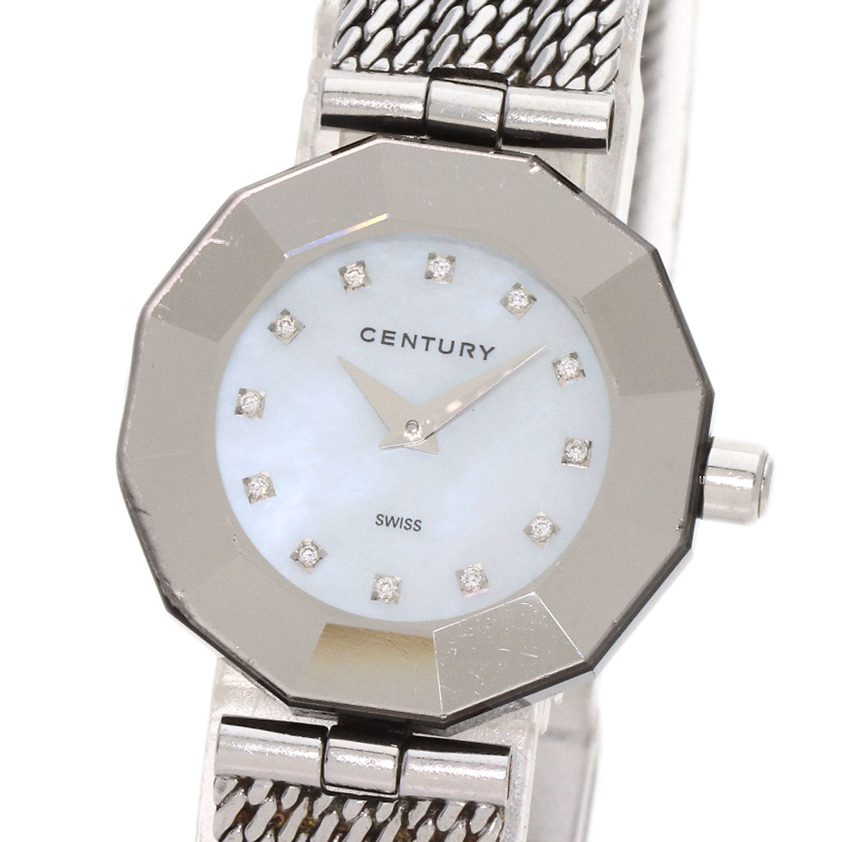 CENTURY Time gem Watches Stainless Steel/Stainless Steel Ladies