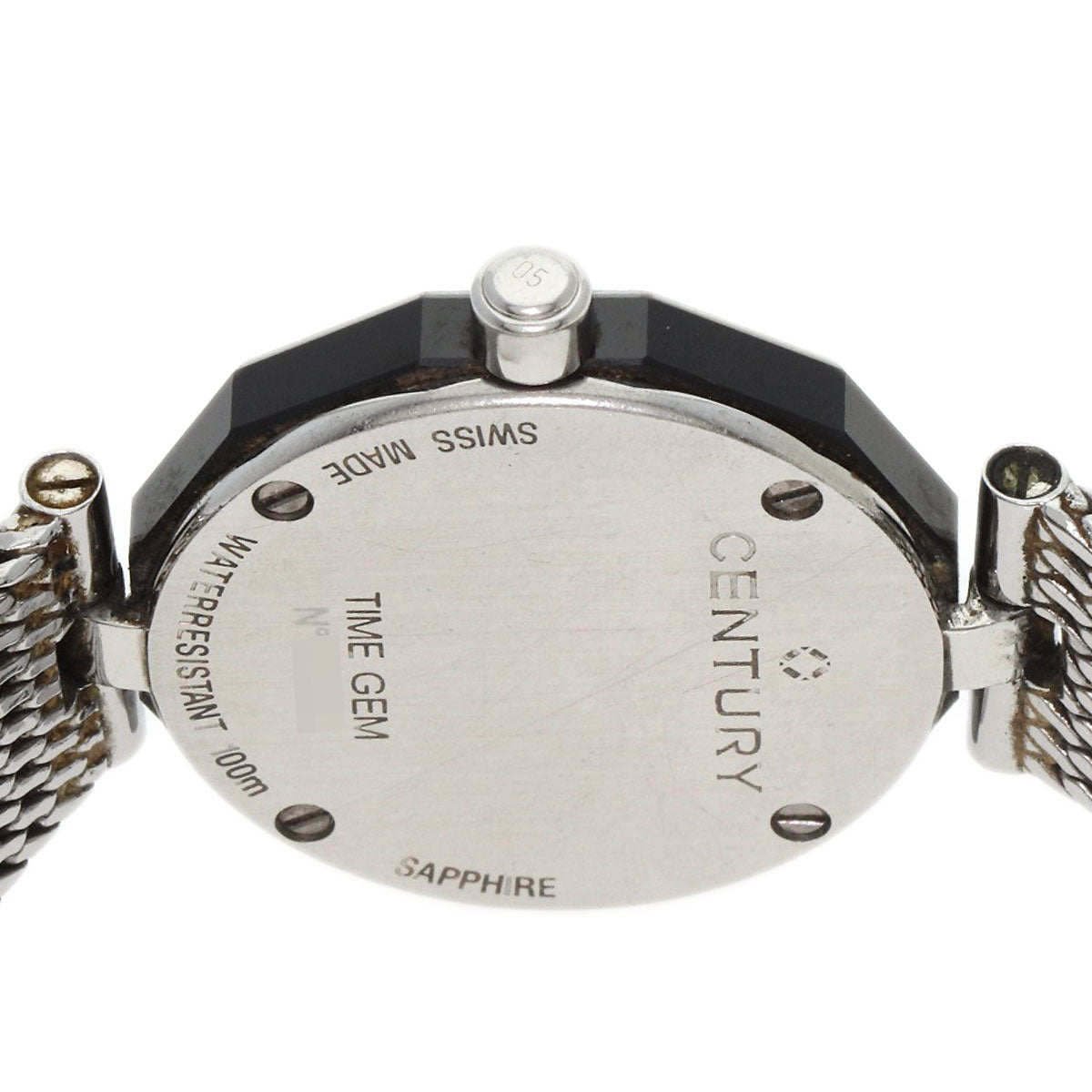 CENTURY Time gem Watches Stainless Steel/Stainless Steel Ladies