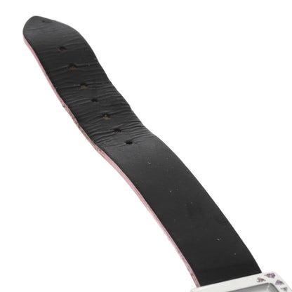 CHRISTIAN DIOR Malice Pink Sapphire Watches D78-1093 Stainless Steel/Enamel Ladies