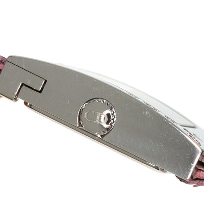 CHRISTIAN DIOR Malice Pink Sapphire Watches D78-1093 Stainless Steel/Enamel Ladies