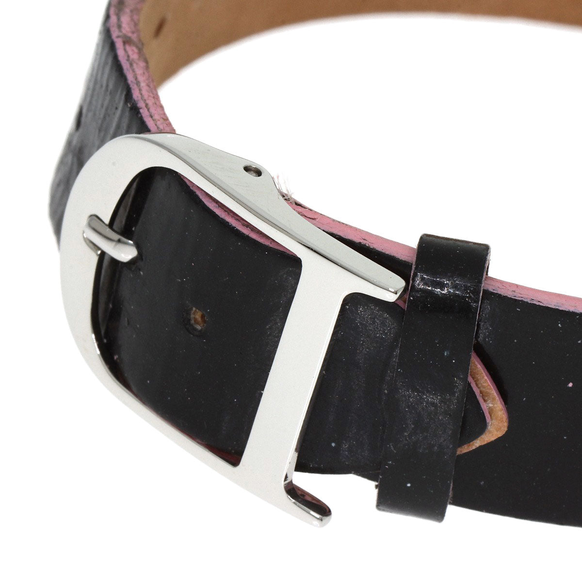 CHRISTIAN DIOR Malice Pink Sapphire Watches D78-1093 Stainless Steel/Enamel Ladies