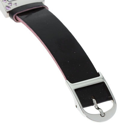 CHRISTIAN DIOR Malice Pink Sapphire Watches D78-1093 Stainless Steel/Enamel Ladies