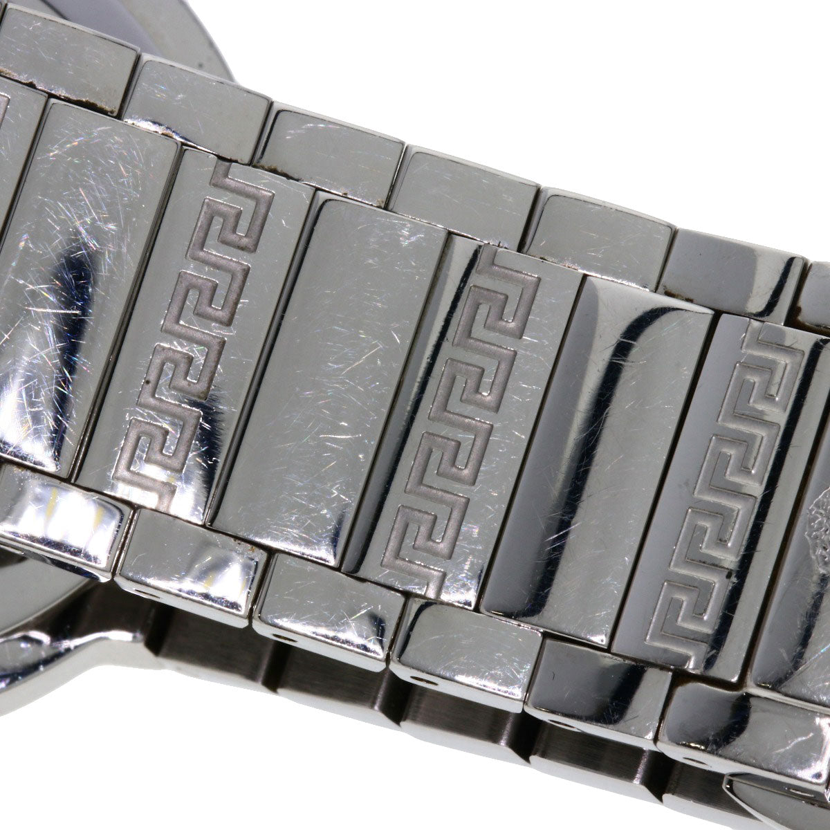 VERSACE Logo motif Watches ZSQ81 Stainless Steel/Stainless Steel Ladies
