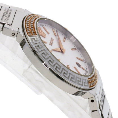 VERSACE Logo motif Watches ZSQ81 Stainless Steel/Stainless Steel Ladies