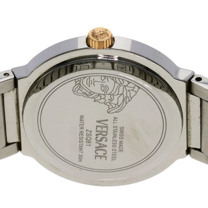 VERSACE Logo motif Watches ZSQ81 Stainless Steel/Stainless Steel Ladies
