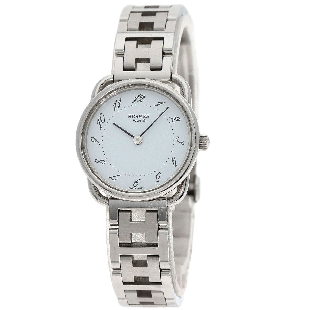 HERMES Arceau Watches AR3.210 Stainless Steel/Stainless Steel Ladies