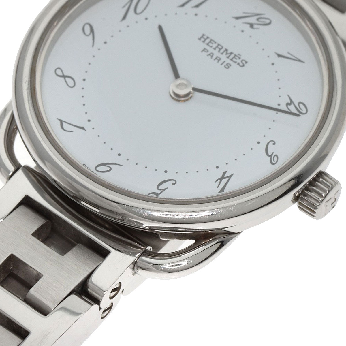 HERMES Arceau Watches AR3.210 Stainless Steel/Stainless Steel Ladies