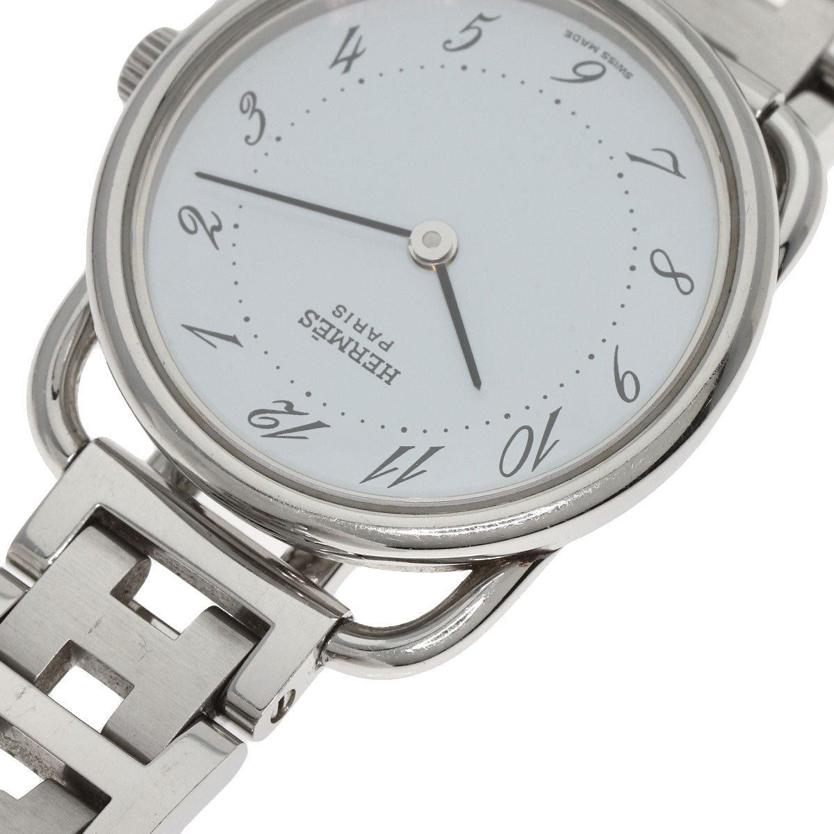 HERMES Arceau Watches AR3.210 Stainless Steel/Stainless Steel Ladies