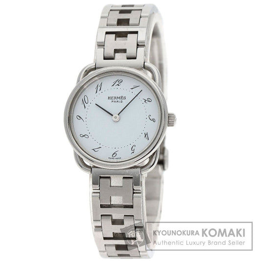 HERMES Arceau Watches AR3.210 Stainless Steel/Stainless Steel Ladies