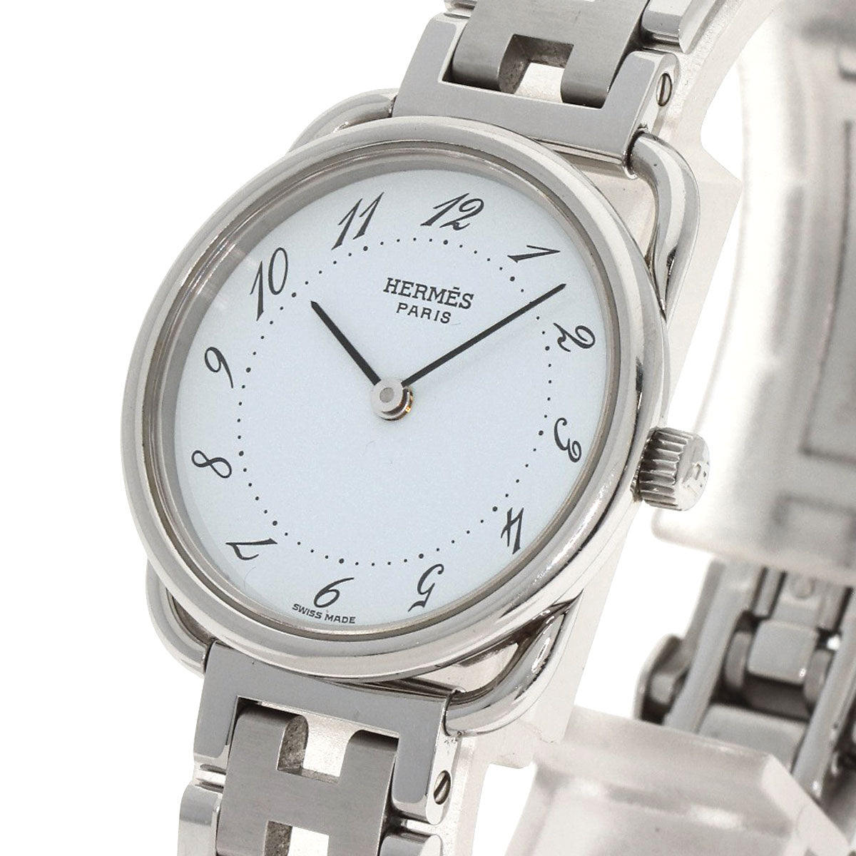 HERMES Arceau Watches AR3.210 Stainless Steel/Stainless Steel Ladies