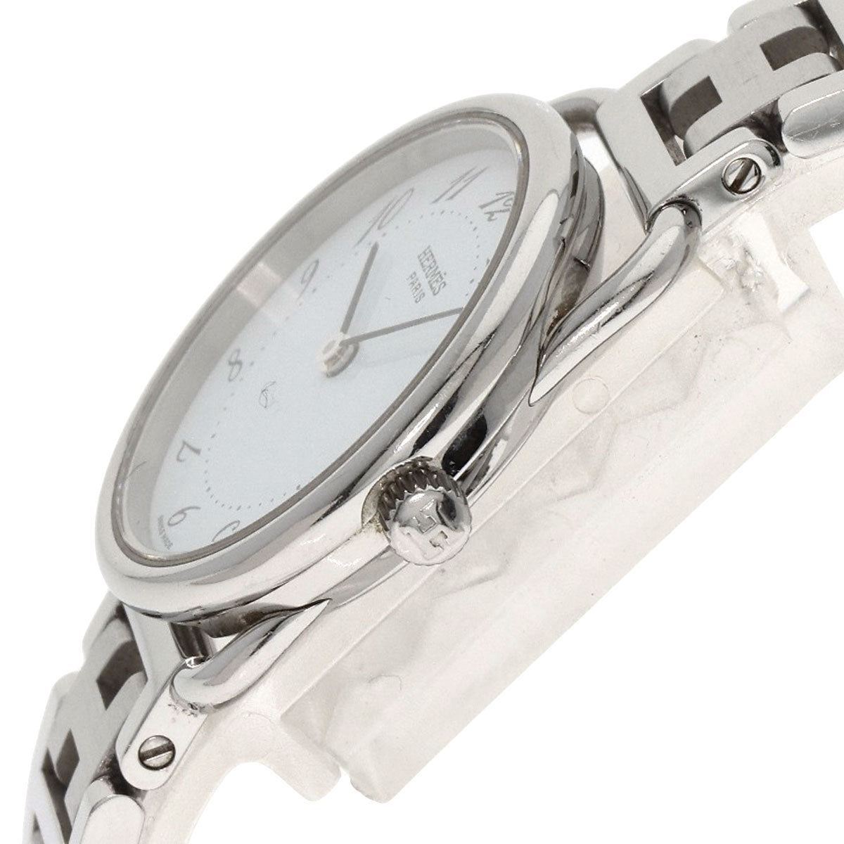 HERMES Arceau Watches AR3.210 Stainless Steel/Stainless Steel Ladies