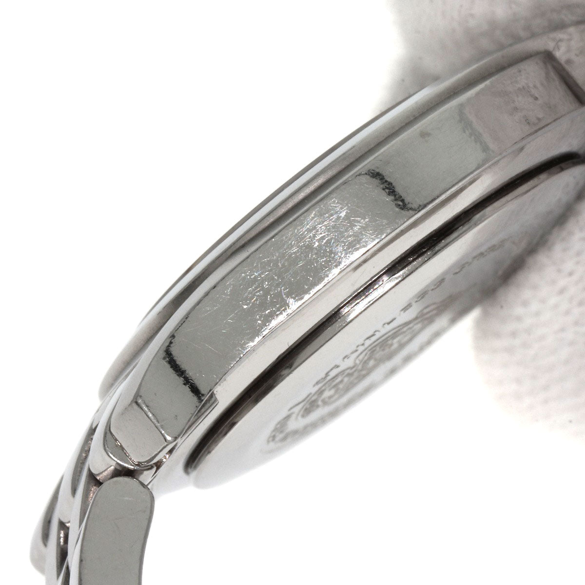 GUCCI Round face Watches 5500L Stainless Steel/Stainless Steel Ladies