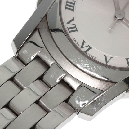 GUCCI Round face Watches 5500M Stainless Steel/Stainless Steel mens