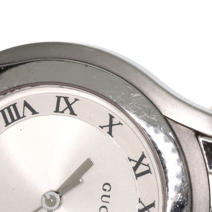 GUCCI Round face Watches 5500M Stainless Steel/Stainless Steel mens