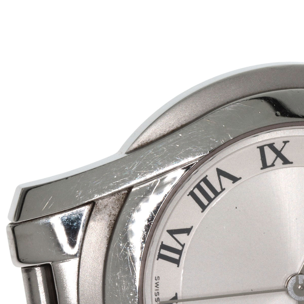 GUCCI Round face Watches 5500M Stainless Steel/Stainless Steel mens