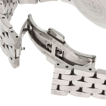 GUCCI Round face Watches 5500M Stainless Steel/Stainless Steel mens