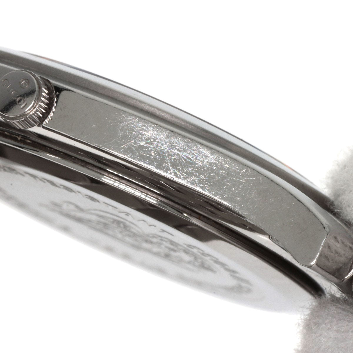 GUCCI Round face Watches 5500M Stainless Steel/Stainless Steel mens