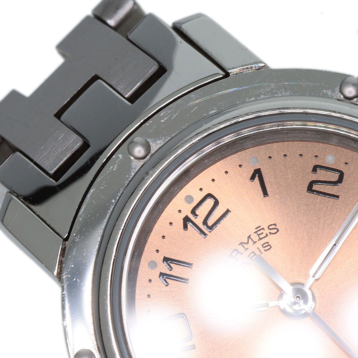 HERMES Clipper Watches CL4.210 Stainless Steel/Stainless Steel Ladies