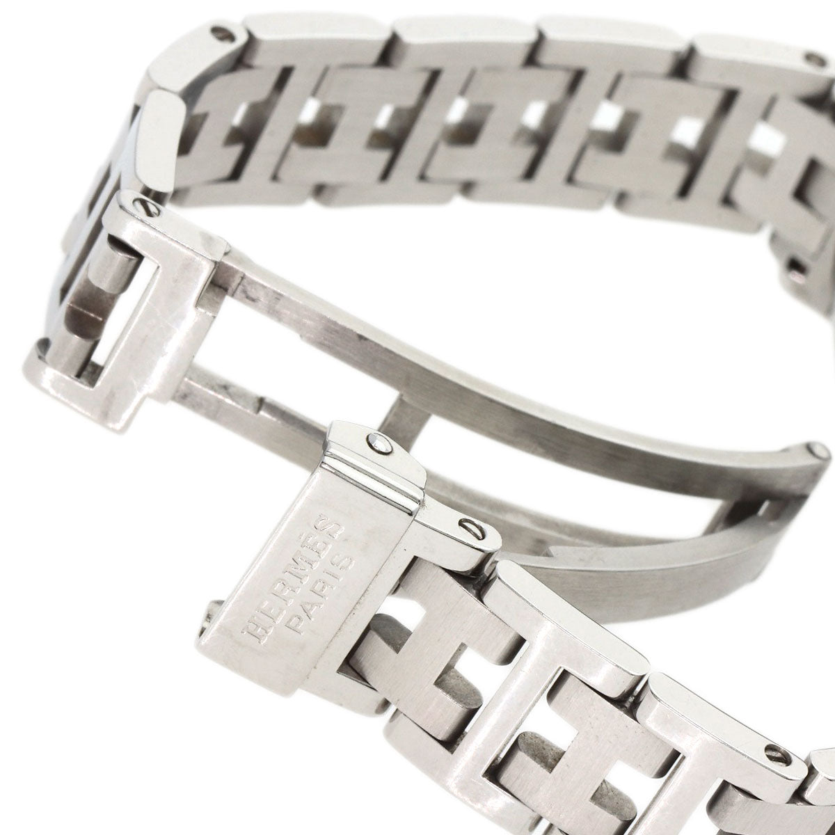 HERMES Clipper Watches CL4.210 Stainless Steel/Stainless Steel Ladies
