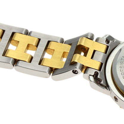 HERMES Clipper Old Belt Watches CL4.220 Stainless Steel/Two-Tone  Ladies