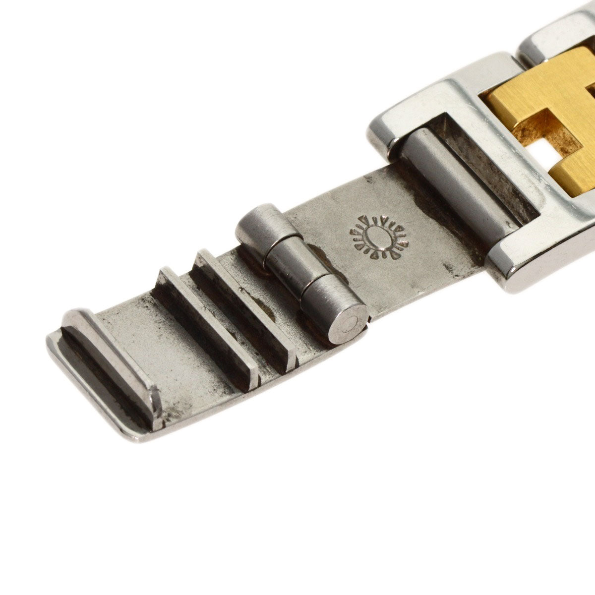 HERMES Clipper Old Belt Watches CL4.220 Stainless Steel/Two-Tone  Ladies