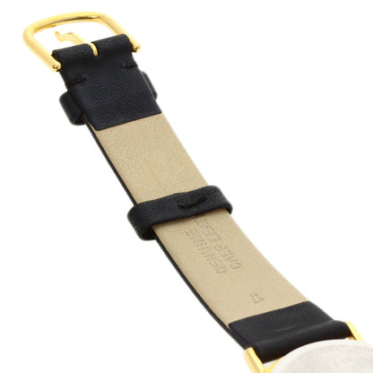 TIFFANY&Co. portfolio Watches Gold Plated/Leather Boys