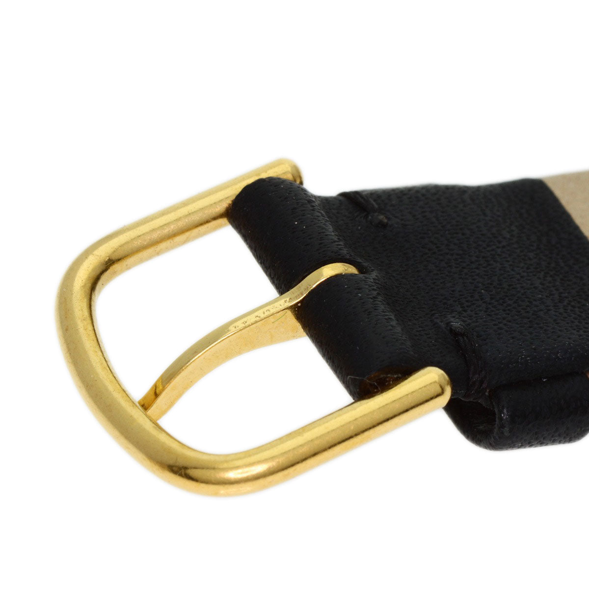 TIFFANY&Co. portfolio Watches Gold Plated/Leather Boys