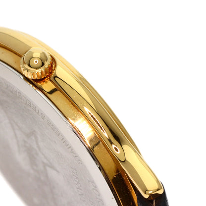 TIFFANY&Co. portfolio Watches Gold Plated/Leather Boys