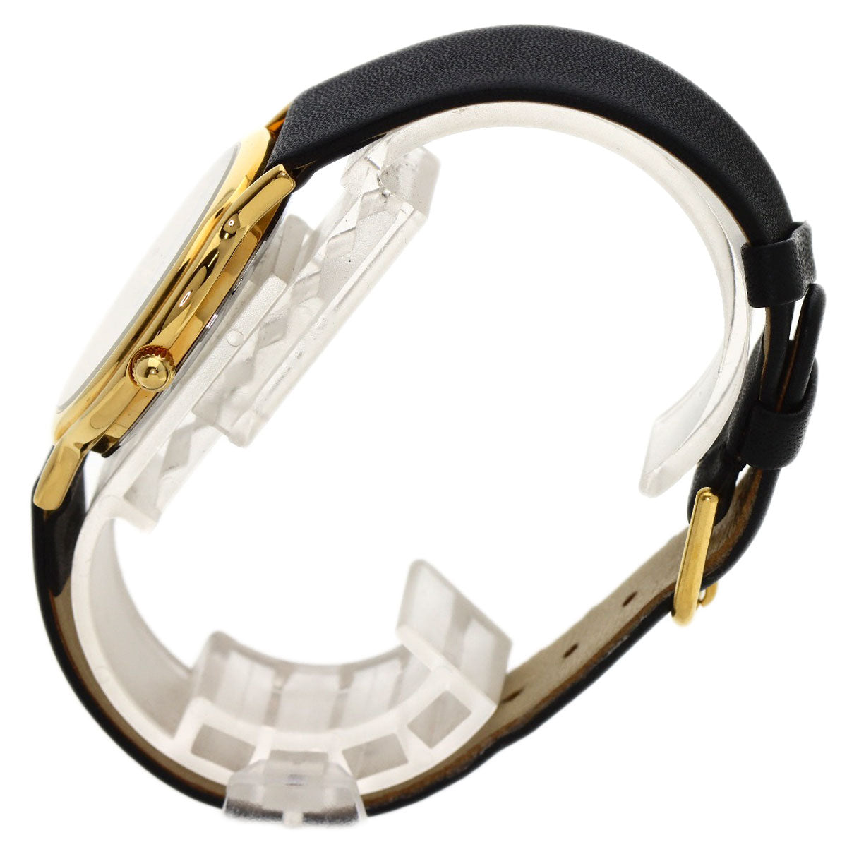 TIFFANY&Co. portfolio Watches Gold Plated/Leather Boys