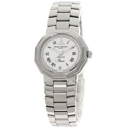Baume & Mercier Riviera W-name TIFFANY&Co. collaboration Watches MV040078 Stainless Steel/Stainless Steel Ladies