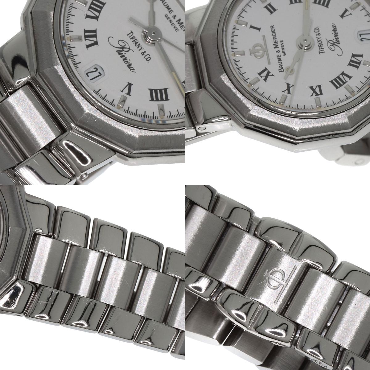 Baume & Mercier Riviera W-name TIFFANY&Co. collaboration Watches MV040078 Stainless Steel/Stainless Steel Ladies