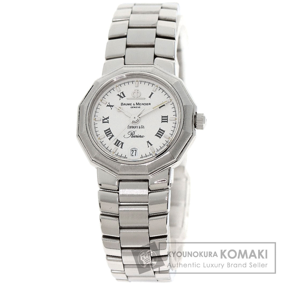 Baume & Mercier Riviera W-name TIFFANY&Co. collaboration Watches MV040078 Stainless Steel/Stainless Steel Ladies