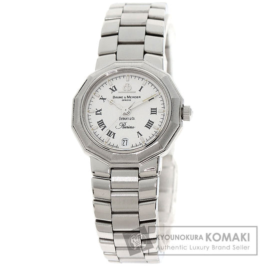 Baume & Mercier Riviera W-name TIFFANY&Co. collaboration Watches MV040078 Stainless Steel/Stainless Steel Ladies