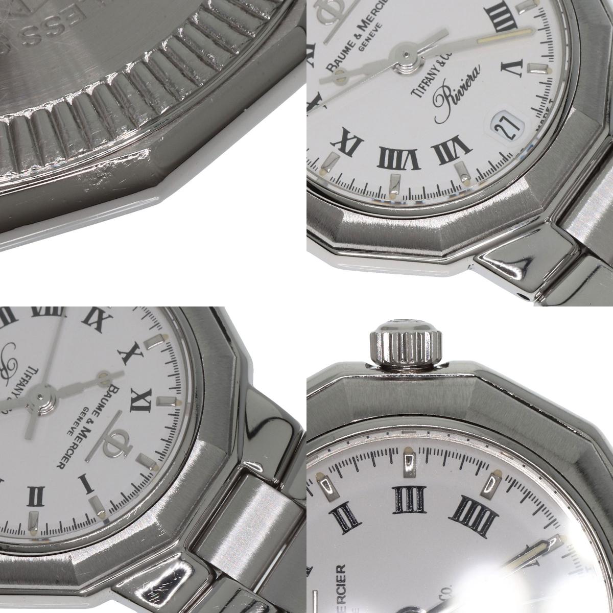 Baume & Mercier Riviera W-name TIFFANY&Co. collaboration Watches MV040078 Stainless Steel/Stainless Steel Ladies