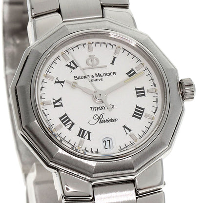 Baume & Mercier Riviera W-name TIFFANY&Co. collaboration Watches MV040078 Stainless Steel/Stainless Steel Ladies