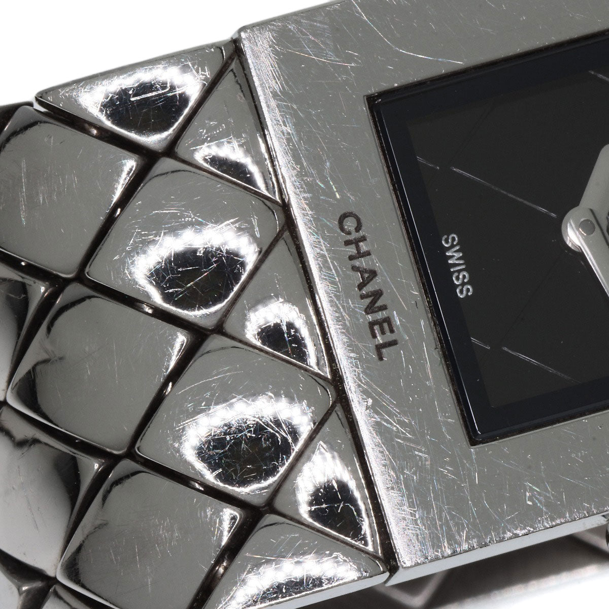 CHANEL Matelasse Watches H0008 Stainless Steel/Stainless Steel Ladies