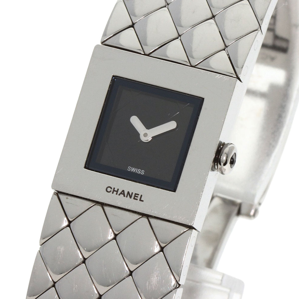 CHANEL Matelasse Watches H0008 Stainless Steel/Stainless Steel Ladies