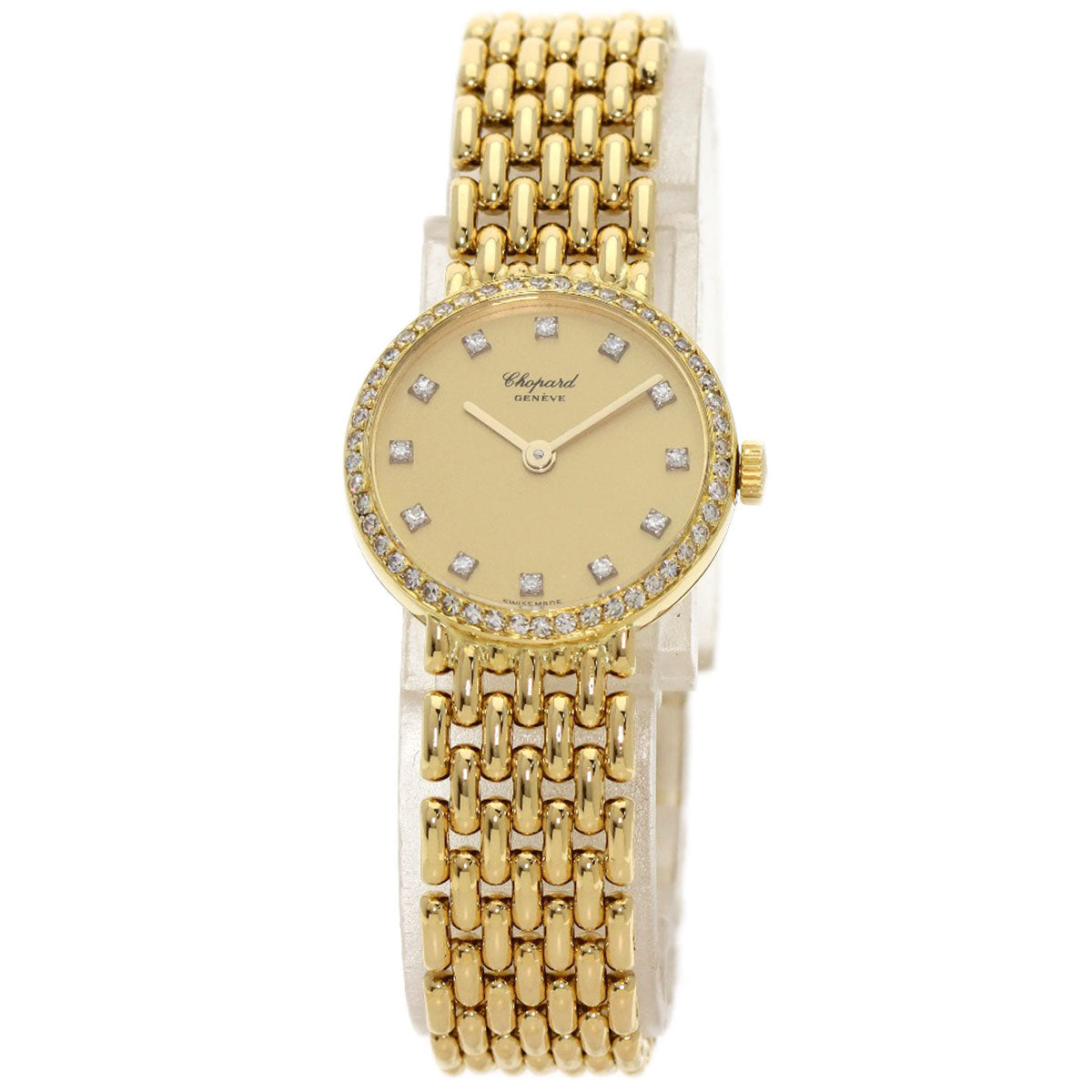 Chopard Classic diamond Watches K18 Yellow Gold/18K Yellow Gold Ladies