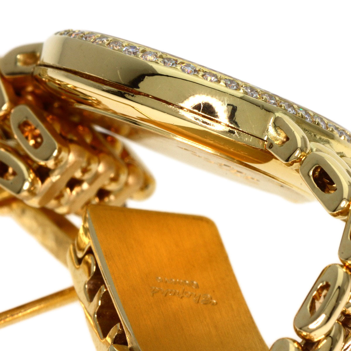 Chopard Classic diamond Watches K18 Yellow Gold/18K Yellow Gold Ladies