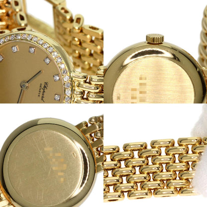 Chopard Classic diamond Watches K18 Yellow Gold/18K Yellow Gold Ladies