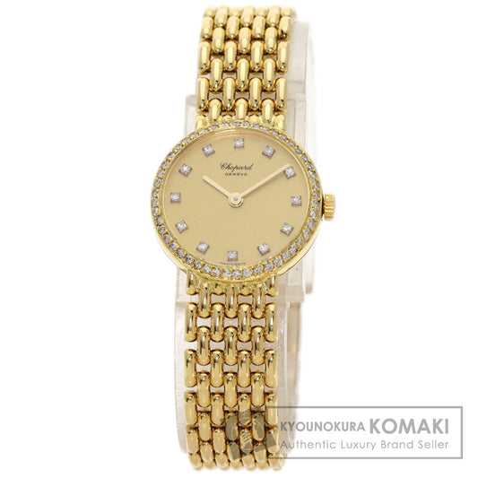 Chopard Classic diamond Watches K18 Yellow Gold/18K Yellow Gold Ladies
