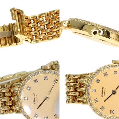 Chopard Classic diamond Watches K18 Yellow Gold/18K Yellow Gold Ladies