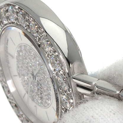 SEIKO CREDOR Bezel Dial Diamond Watches GTWE005 5A70-0380 K18 White Gold/K18 White Gold Ladies