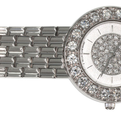 SEIKO CREDOR Bezel Dial Diamond Watches GTWE005 5A70-0380 K18 White Gold/K18 White Gold Ladies